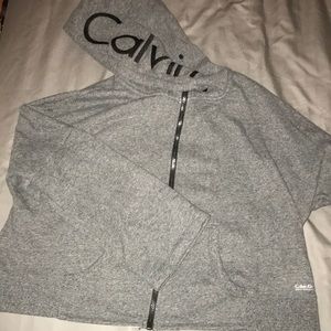 Calvin Klein zip up hoodie